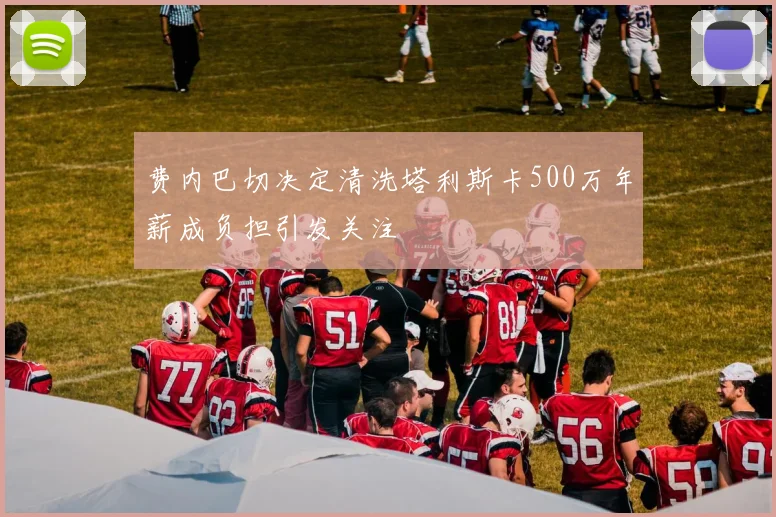 费内巴切决定清洗塔利斯卡500万年薪成负担引发关注